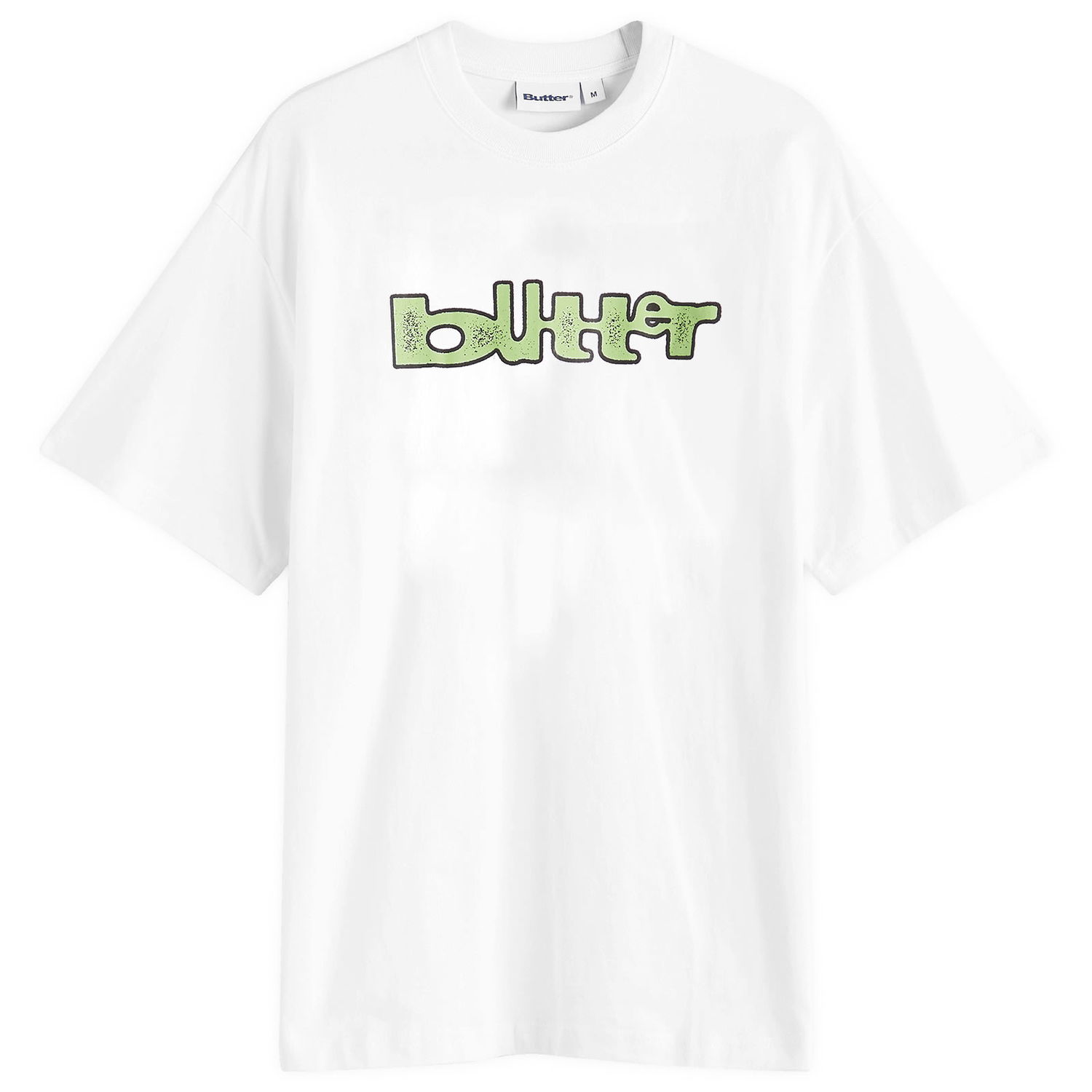Тениска Butter Goods Warped T-Shirt, Size Large Бяло | BG251101-WHT, 0