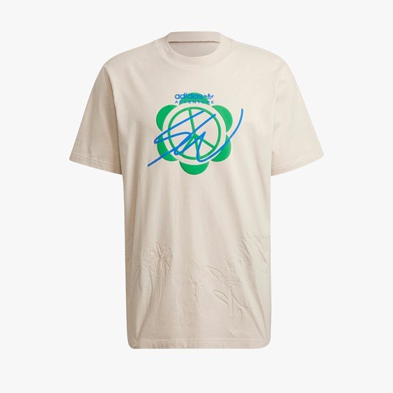 Тениска adidas Originals Sean Wotherspoon x Reversible Tee Бежово | HI3298, 0