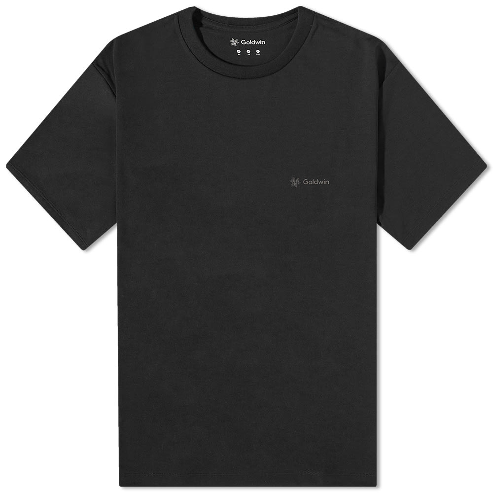 Тениска Goldwin Big Logo Tee Черно | GM62120-BK, 0