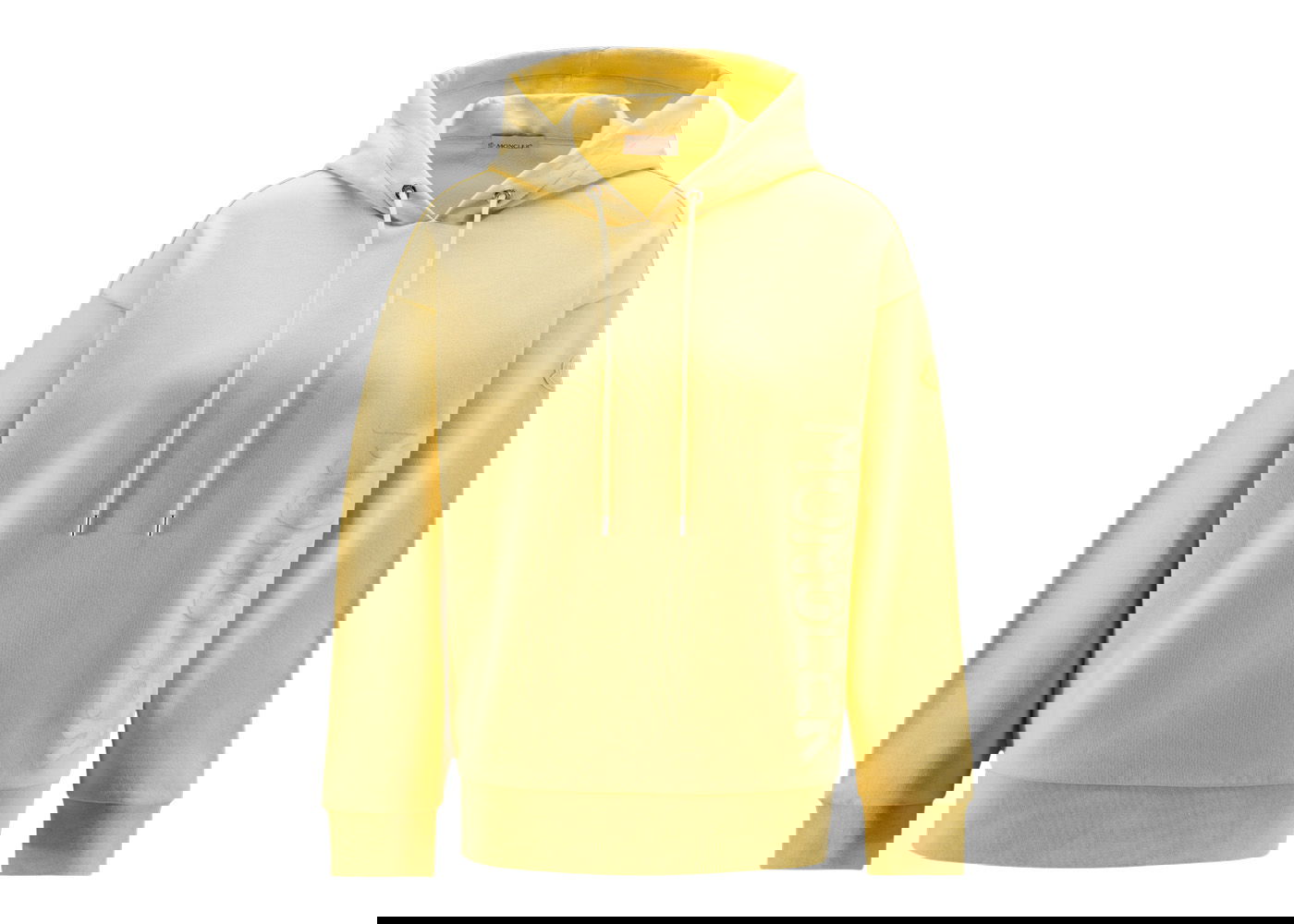 Суитчър Moncler Spray Effect Logo Hoodie Жълто | H20938G00014809KF110, 0