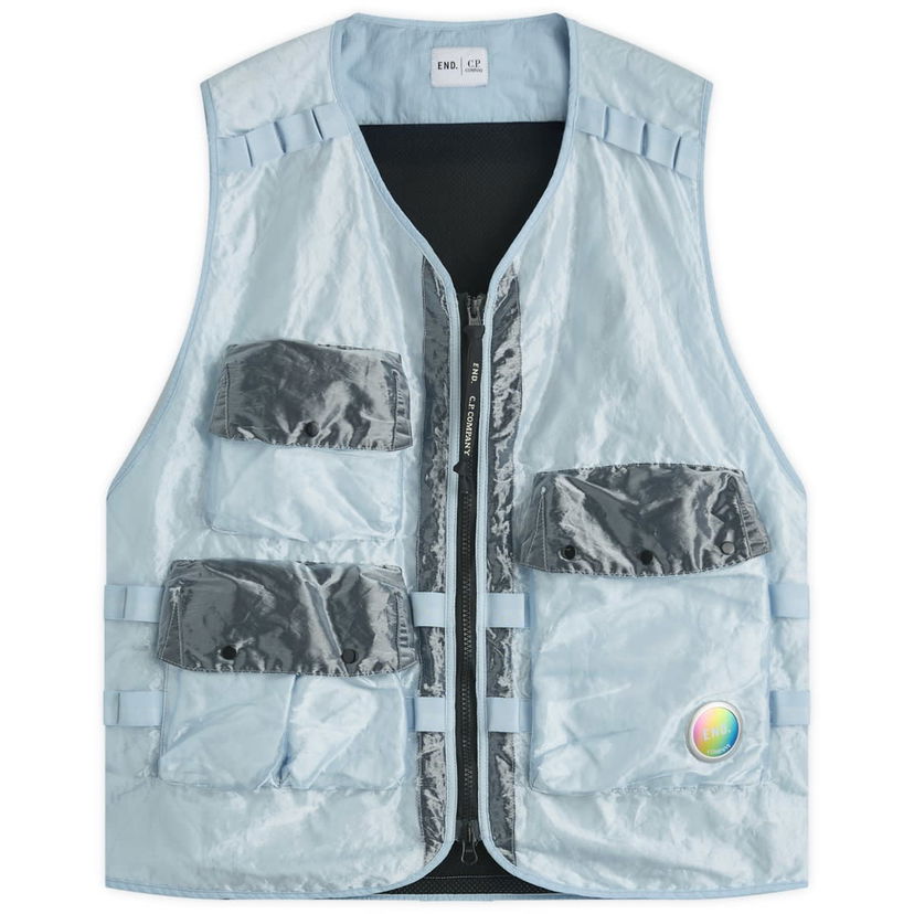 Жилетка C.P. Company END. x Kan-D Technical Vest Тюркоазено | 19CSVE033A