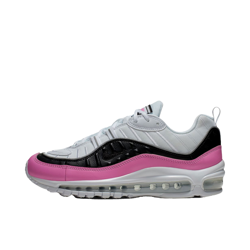 Кецове и обувки Nike Air Max 98 SE White Black China Rose W Розово | AT6640-100