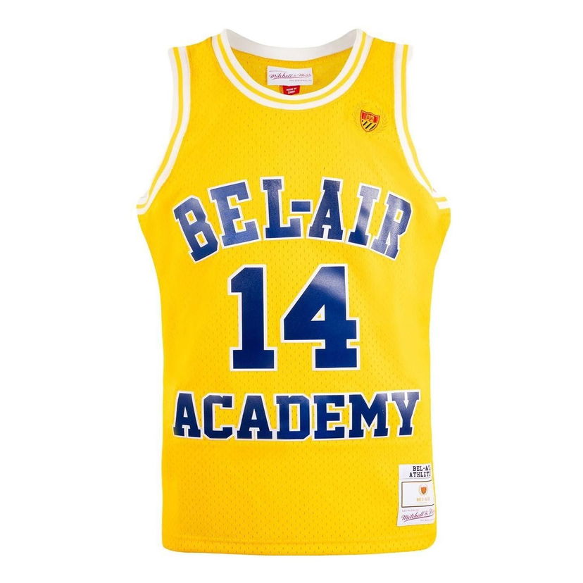 Фланелка Mitchell & Ness Bel-Air Academy 'Smith 14' Jersey Жълто | TMTK4803-MNNYYPPPYELL