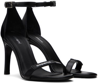 Кецове и обувки Coperni Logo Skinny Strap Heeled Sandals Черно | COPSH44477, 3