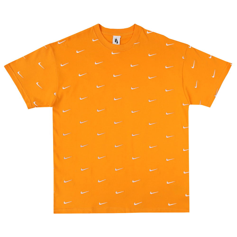 Тениска Nike All Over Swoosh Logo T-Shirt Kumquat Оранжево
 | CK4094-886, 0