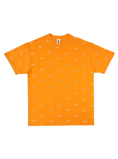 Тениска Nike All Over Swoosh Logo T-Shirt Kumquat Оранжево
 | CK4094-886