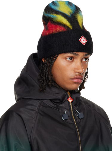 Шапка Casablanca Fluffy Flame Beanie Многоцветен | A-AW25-HAT-100-01, 1