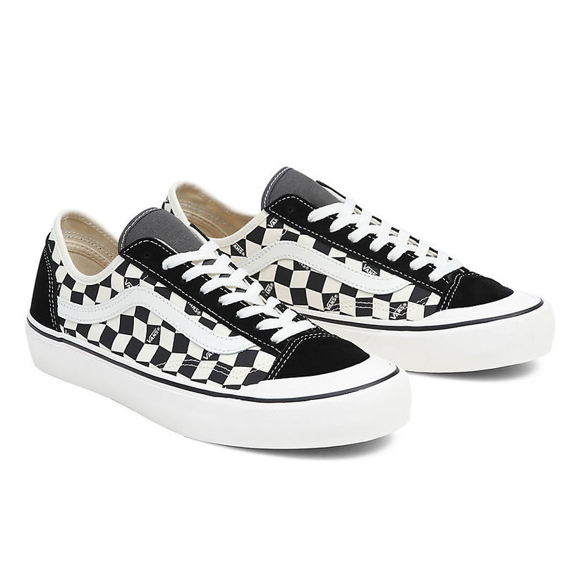 Кецове и обувки Vans Style 136 Decon Vr3 Sf Checkerboard Бяло | VN0A4BX91KP