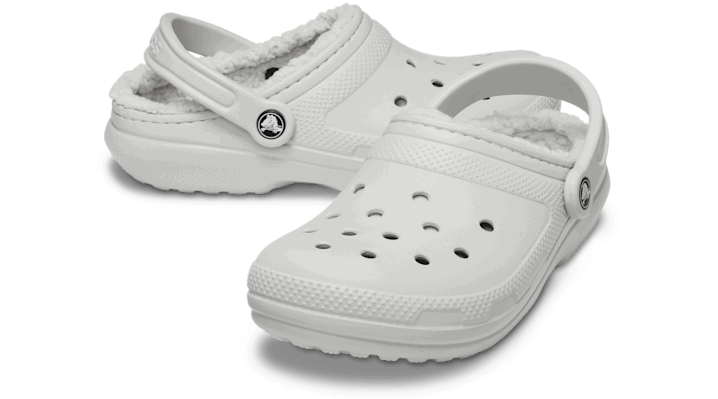 Кецове и обувки Crocs Classic Lined Clogs Бяло | 203591-1FT, 1