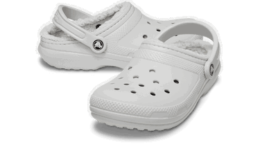 Кецове и обувки Crocs Classic Lined Clogs Бяло | 203591-1FT, 1