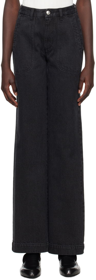 Дънки A.P.C. Wide Leg Jeans Черно | COGEX-F09085, 0