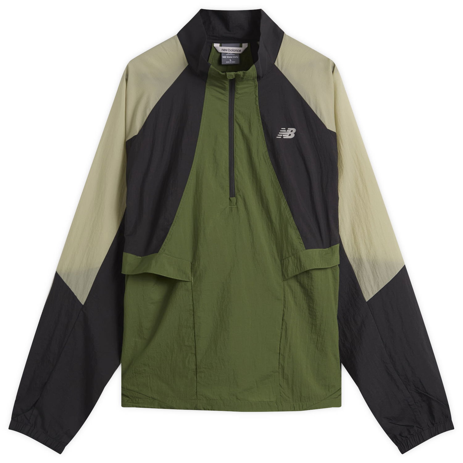 Ветровка New Balance Water Resistant Better Run Jacket Зелено | MO53206-GAS, 0