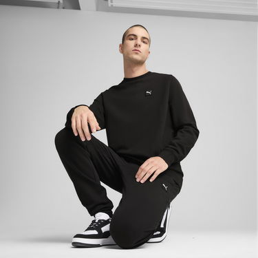Пуловер Puma Essentials Elevated Crew Sweatshirt Черно | 684727_01, 2