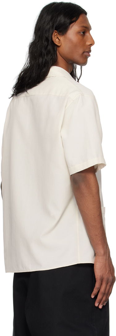 Риза Maison Margiela Maison Margiela Open Spread Collar Shirt Бяло | S50DR0009 M35267, 2