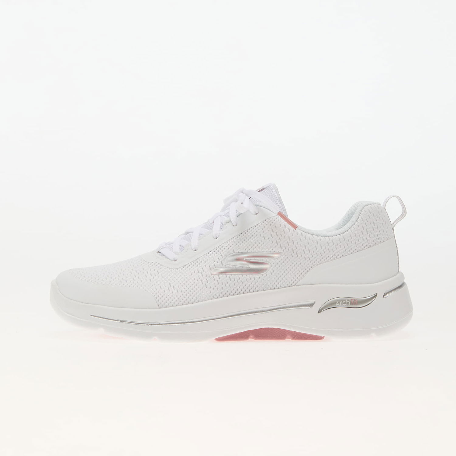 Кецове и обувки Skechers Go Walk Arch Fit Бяло | 124887 WLPK, 0
