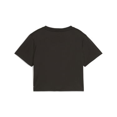 Съкратен топ Puma TAD ESSENTIALS Cropped Training T-Shirt Черно | 525894_01, 4