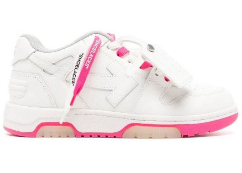 Кецове и обувки Off-White Out Of Office Low Special White Fuchsia W Бяло | OWIA259S23LEA0040132, 0