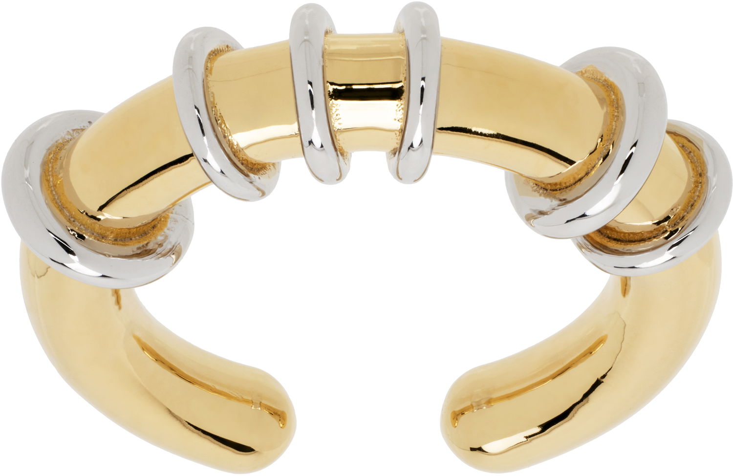 Пръстен We11done We11done Hoop Ring Металик | WD-AJ0-25-501-U-GD, 0