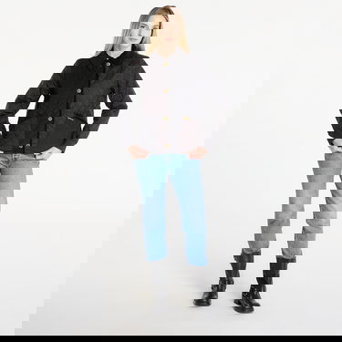 Яке Barbour Marla Quilted Jacket with Corduroy Trim Черно | LQU1836BK91, 5