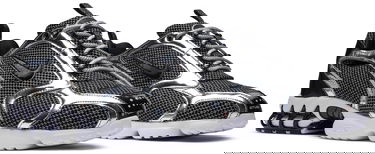 Кецове и обувки Nike Stussy x Air Zoom Spiridon Caged 2 "Pure Platinum" Металик | CU1854-001, 4