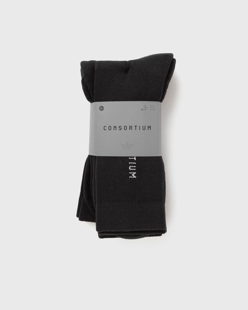 Чорапи adidas Originals Consortium 3-Pack Socks Черно | JY8312