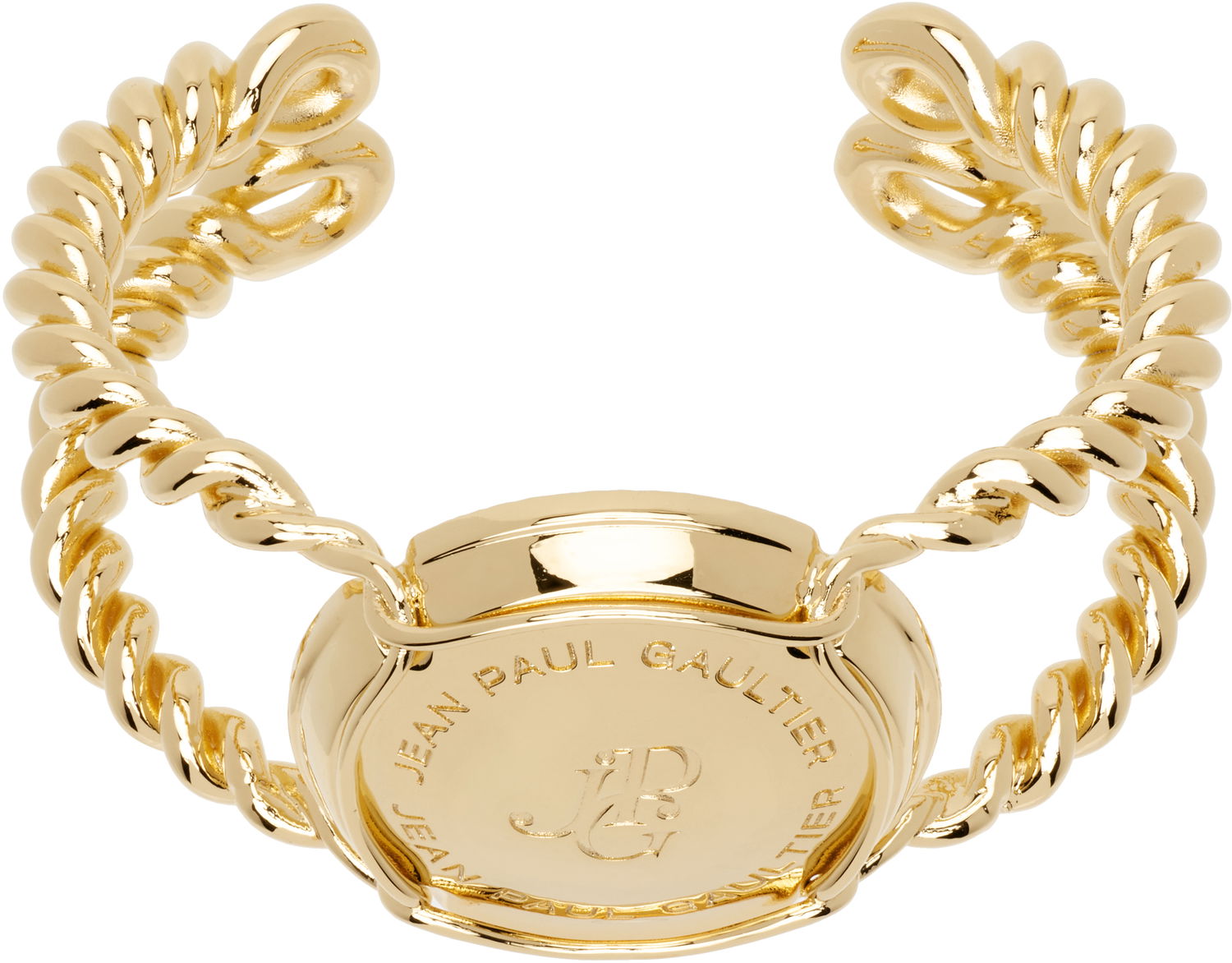 Гривна Jean Paul Gaultier Jean Paul Gaultier Gold-Tone Champagne Cork Cuff Bracelet Жълто | 25/03-W-JW006-X053-92, 0