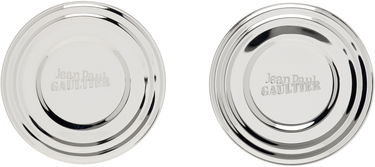 Обеци Jean Paul Gaultier Jean Paul Gaultier 'The Can' Disc Earrings Металик | 25/33-F-BO067-X016-91, 0