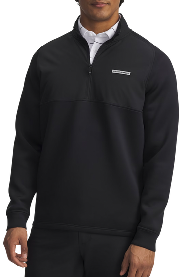 Суитчър Under Armour Drive Pro Hybrid Quarter-Zip Pullover Черно | 6005666-010, 0