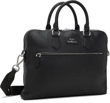 Чанта през рамо Polo by Ralph Lauren Ralph Lauren Smooth Leather Commuter Briefcase Черно | 405962454001, 1