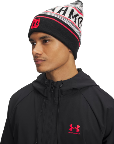 Шапка Under Armour Halftime Striped Knit Pom Beanie Многоцветен | 1386634-279, 1
