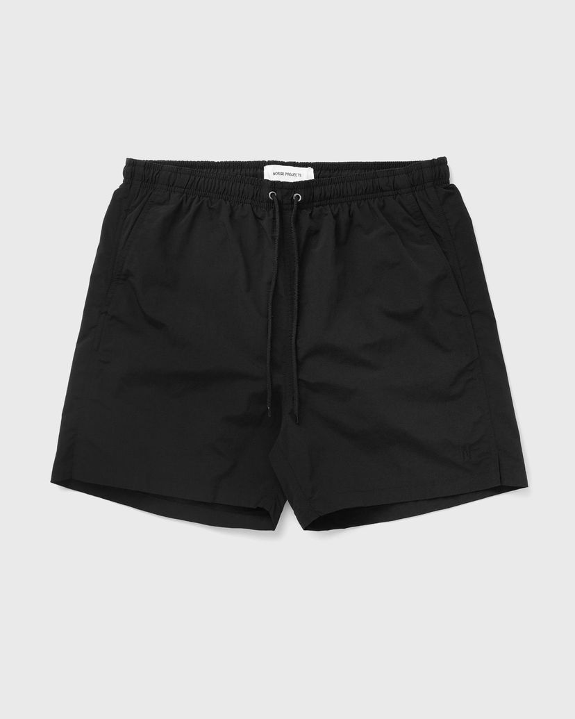 Бански NORSE PROJECTS Hauge Recycled Nylon Swimmer Черно | N35-0606-9999