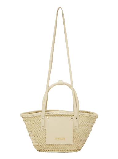 Голяма пазарска чанта Jacquemus 'Le Petit Panier Soli' Tote Bag Бежово | 23E223BA044-3060