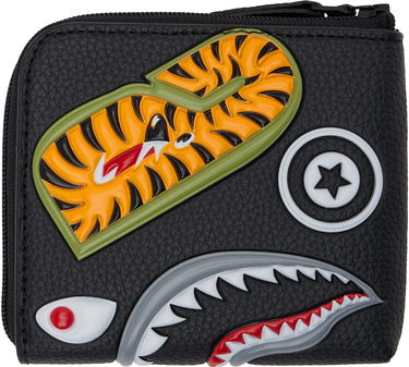 Портфейл BAPE Shark Mini Wallet Черно | 001SGK701012F, 1