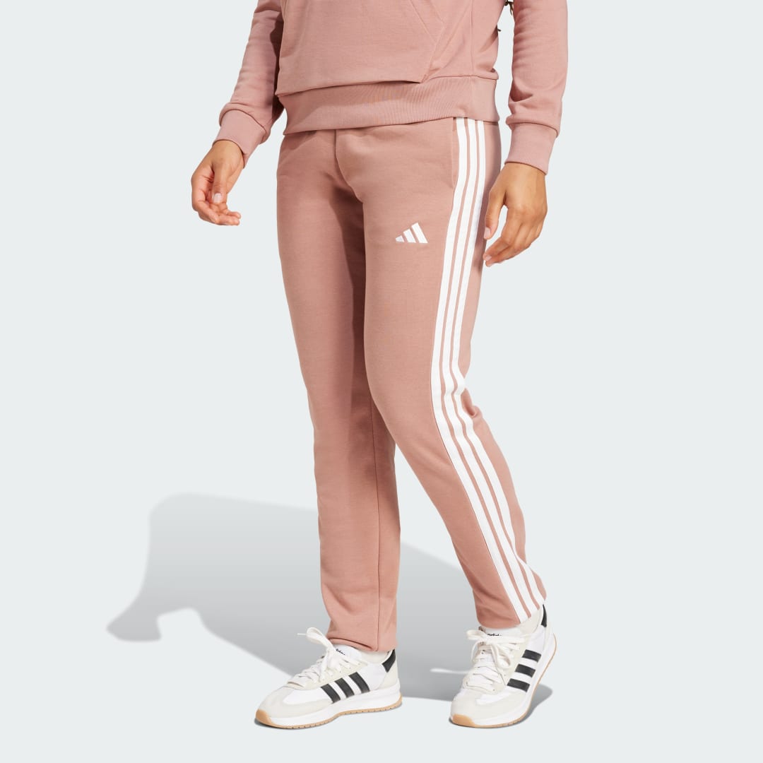 Спортни панталони adidas Performance Cuffed French Terry Joggers Розово | JD5305, 0