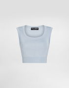 Dolce & Gabbana Silk Knitted Tank Top