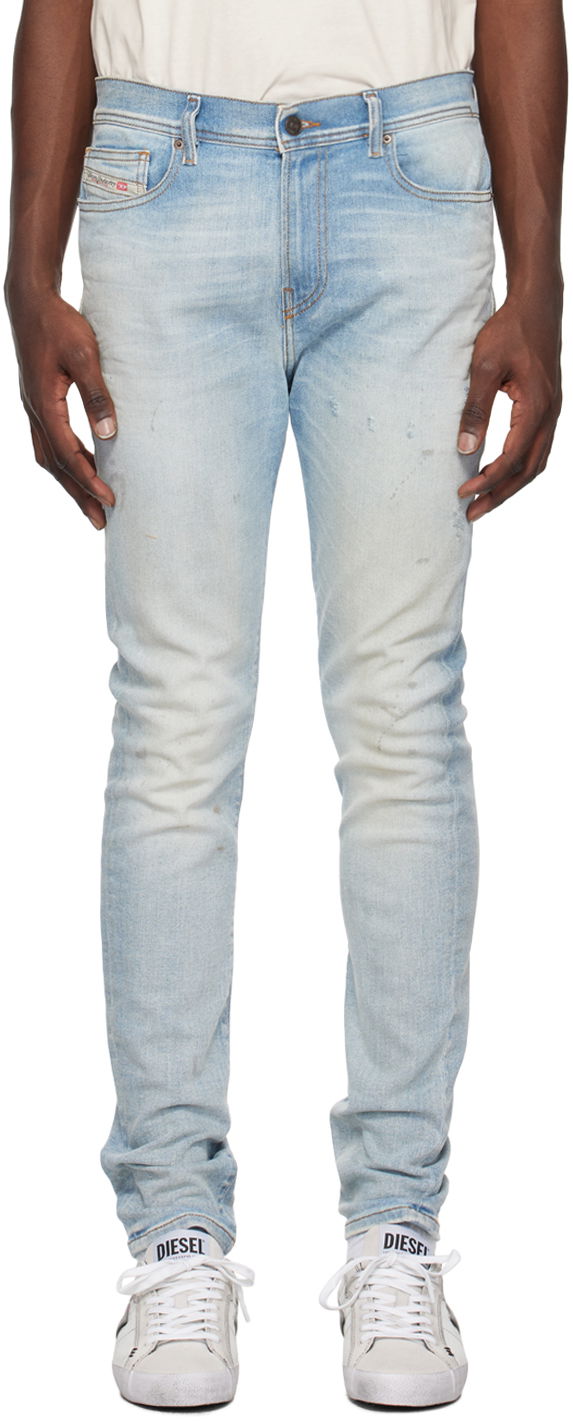 Дънки Diesel 1983 D-Amny Jeans Тюркоазено | A0358409E89, 0