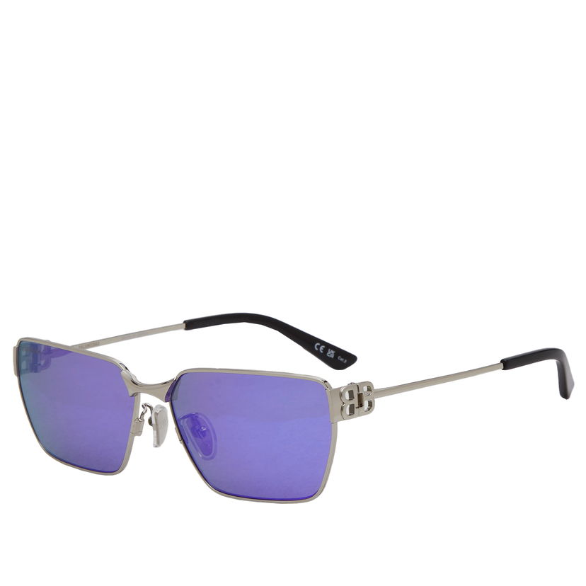 Слънчеви очила Balenciaga BB0374SK Sunglasses Shiny Лилаво | BB0374SK-003