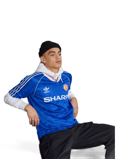 Фланелка adidas Originals Manchester United OG 1988-90 Third Jersey Тъмно синьо | IP5544
