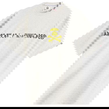 Тениска AAPE by A Bathing Ape AAPE Graffiti Neon Puff T-Shirt, Size Large Сиво | AAPTEM1644XA-WH2, 0