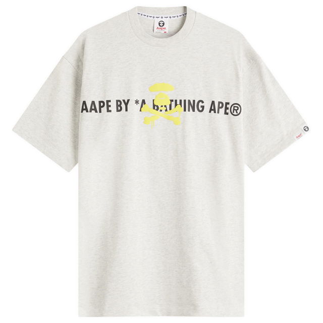 AAPE Graffiti Neon Puff T-Shirt, Size Large
