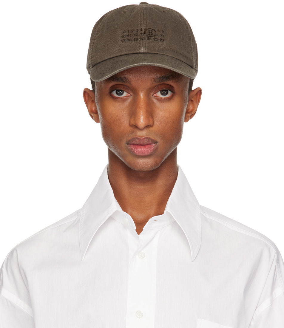 Шапка с козирка Maison Margiela Baseball Cap Зелено | SH2TC0002 M35190, 0