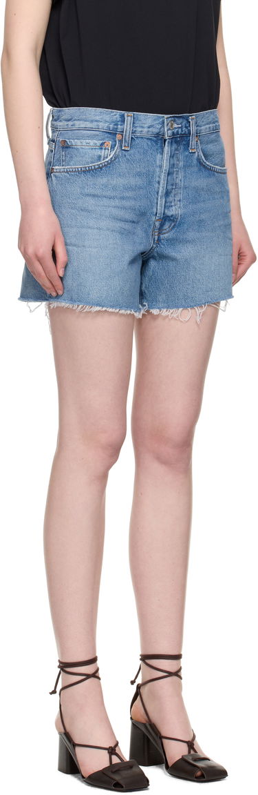 Къси панталони AGOLDE AGOLDE Parker Long Denim Shorts Синьо | A9010-1535, 1