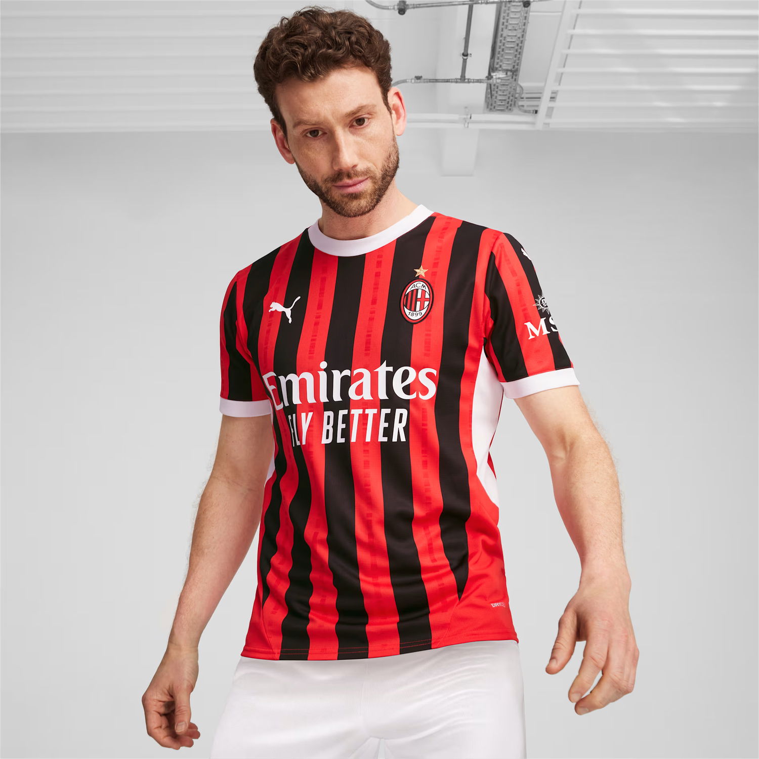 Фланелка Puma AC Milan Home Replica 2024/25 Червено | 774979-01, 1