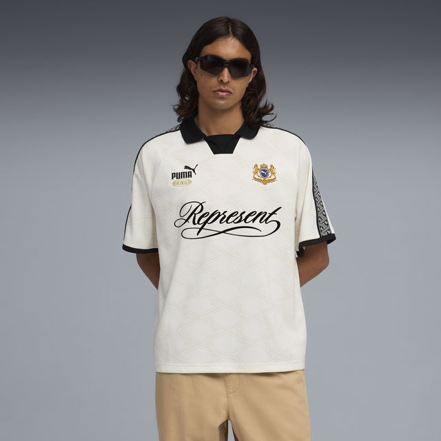 REPRESENT KING Collared Football Jersey