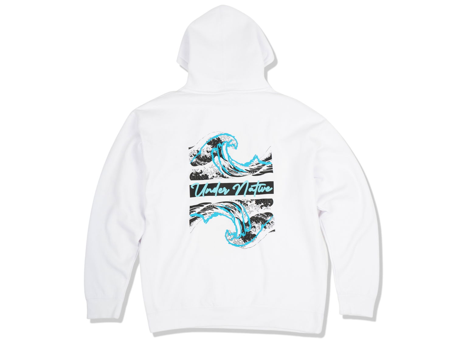 Суитчър Under Native Wave Draws Hoodie White Бяло | UN19, 1
