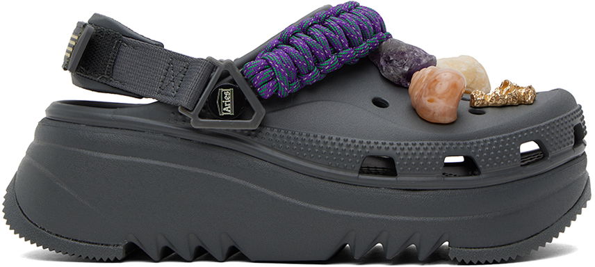 Кецове и обувки Crocs x Aries Classic Hiker Xscape Clog "Slate Grey" Сиво | ​208683-0DA, 0