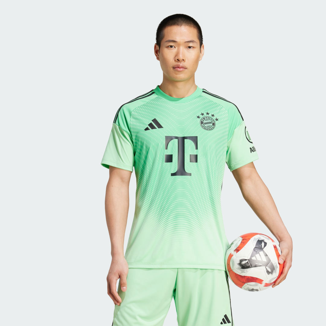 Фланелка adidas Performance FC Bayern 25/26 Goalkeeper Jersey Зелено | JN8509, 0