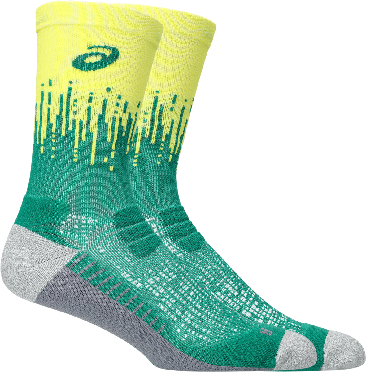 Чорапи Asics Performance Run Crew Socks Зелено | 3013a977-752, 0