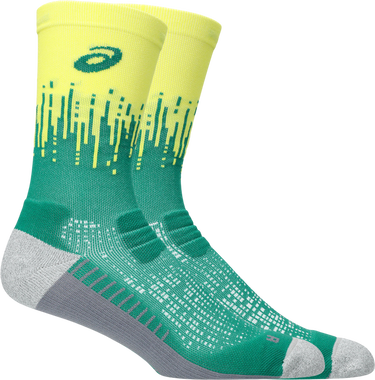 Чорапи Asics Performance Run Crew Socks Зелено | 3013a977-752, 0