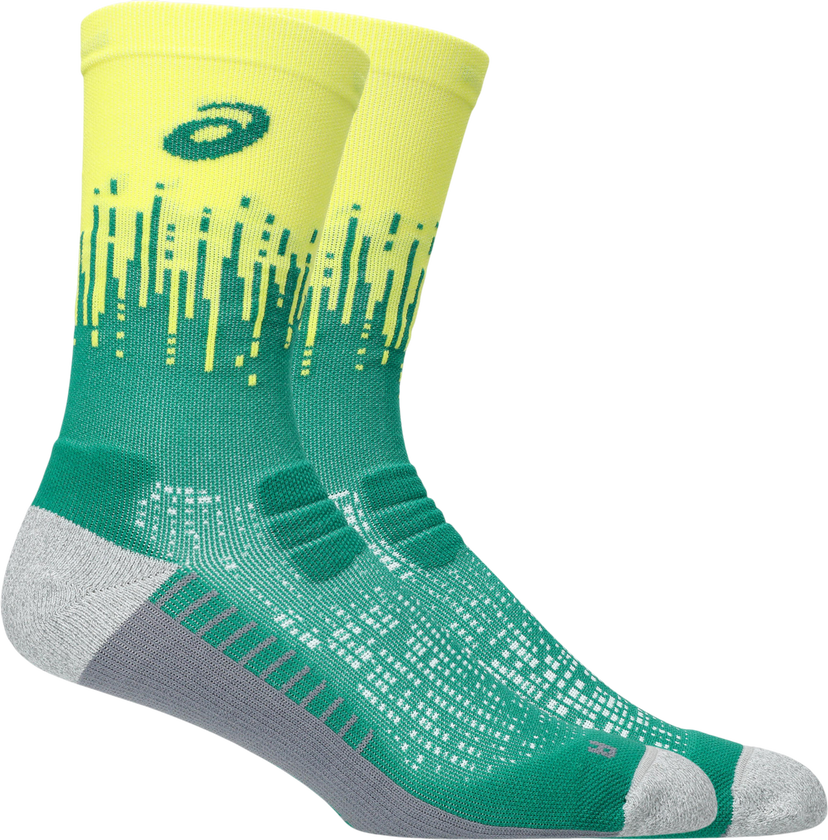 Чорапи Asics Performance Run Crew Socks Зелено | 3013a977-752